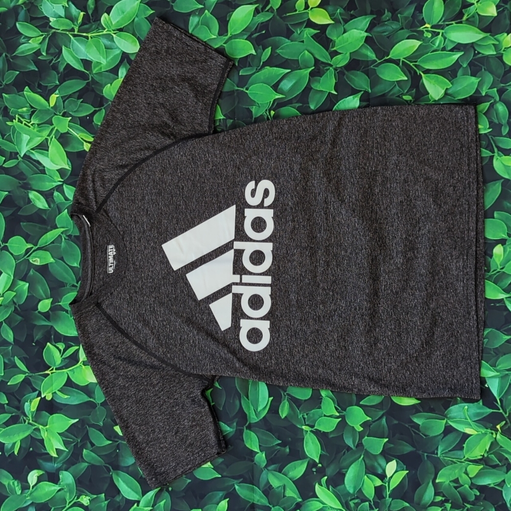 Men's Gray Medium Adidas Ultimate T-Shirt (Workout Material)